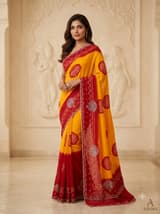 Bandhani Sarees